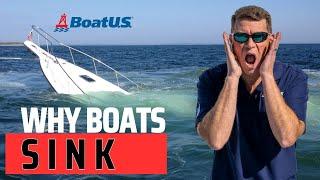 Why Boats SINK And How To PREVENT It  BoatUS