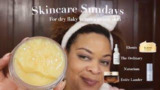 Skincare Sundays Hydrating Skin Care Routine ft. Elemis The Ordinary Naturium & Estée Lauder