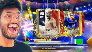 I Spent 30000 FC Points Trying to Pack Henry & Mbappe - FC MOBILE