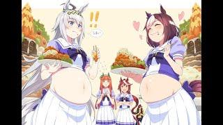 Uma Musume Weight gain compilation