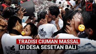 Omed omedan . Tradisi Ciuman Massal Dari Bali