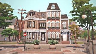 Britechester Townhouses No CC  Stop Motion  Imagination Series  The Sims 4