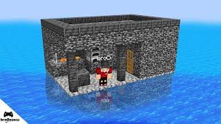 EVİMİZ 31 SANİYE BEDROCK OLDU - MİNECRAFT