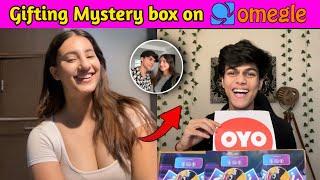 I Gifted Mystry Box TO MY LOVE I FOUND ON OMEGLE   MET IN REAL LIFE