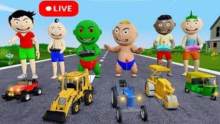 Bittu Sittu Jcb Wala Cartoon  Jcb Tractor Cartoon  Gadi Wala Cartoon  Jcb Gadi Video