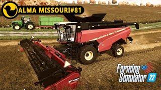 HARVESTING SOYBEANS AND MAKING HAYALMA MISSOURI#81FARMING SIMULATOR 22GAMEPLAYTIMELAPSEFS 22