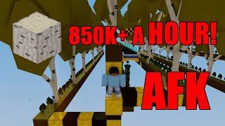 BEST BIRCH WOOD FARM AFK 850K+  Roblox Islands