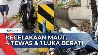 Kecelakaan Maut di Kabupaten Malang 4 Orang Tewas & 1 Luka Berat