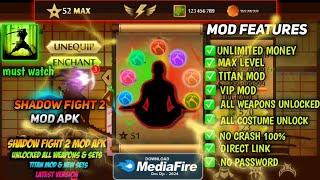 SHADOW FIGHT 2 VIP GOD OF MAGICAL COMPOSITE SWORDS APKMAX LEVELUNLOCKED EVERYTHINGMEDIAFIRE LINK