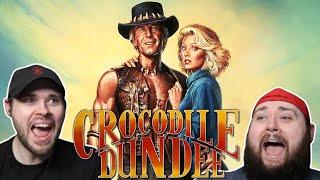 CROCODILE DUNDEE 1986 TWIN BROTHERS FIRST TIME WATCHING MOVIE REACTION