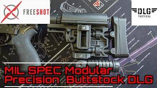 Mil Spec Modular Precision Buttstock - DLG Tactical