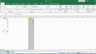 EXCEL optellen aftrekken