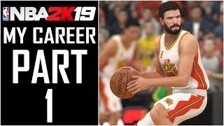 NBA 2K19 - My Career - Lets Play - Part 1 - MyPlayer Creation Facescan Stats Chinese League