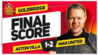 SCOOBY DOO ASTON VILLA 1-2 MANCHESTER UNITED GOLDBRIDGE Reaction