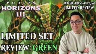 Modern Horizons 3 Limited Set Review Green  Magic The Gathering