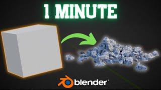 Destroy Any Object in Blender in 1 Minute