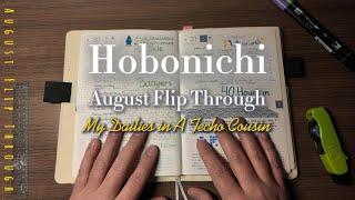 Hobonichi Daily August Flip Through