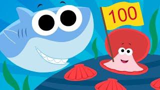 Lets Count To 100  ft. Finny the Shark  Super Simple Songs