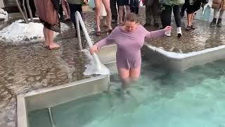 ICE HOLE BATHING 2024 #045 WINTER SWIMMING COLD WATER EPIPHANY BAPTISM
