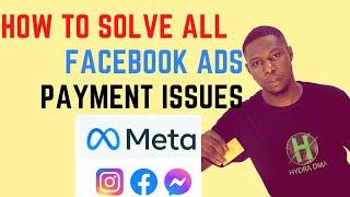 Facebook ads card payment DECLINE problem SOLVED  Best way to pay for Facebook ADS