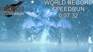 FF VIIRI Normal Mode Leviathan WR Speedrun 007.32 WORLD RECORD