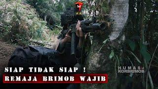 BUKAN PENDIDIKAN PENGEMBANGAN BIASA  JUNGLE WARFARE REMAJA KORBRIMOB POLRI.