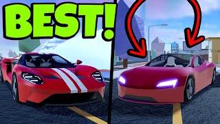 Top 5 BEST Vehicles in Roblox Jailbreak 2024