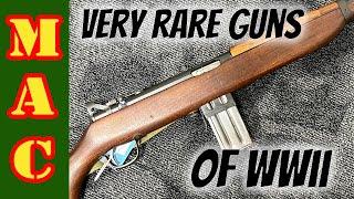 RARE guns of WWII - including PROTOTYPES