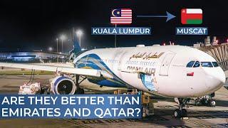 TRIPREPORT  Oman Air ECONOMY  Airbus A330-300  Kuala Lumpur - Muscat