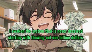 I awaken the system that is never deceived starting with thawing out one billion dollars.