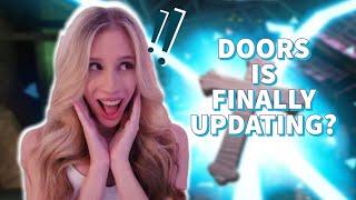 LIVE  PLAYING ROBLOX DOORS UPDATE 