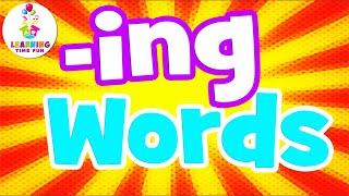 The -ING Words  Read -ING Words for Children Word Family Series