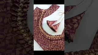 beautiful blouse back neck design #shors #shortvideo