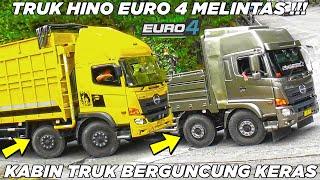 Pertama Kalinya Truk Hino Euro 4 Melewati Sitinjau Lauik Kabin Truk Eropa Berguncang Keras