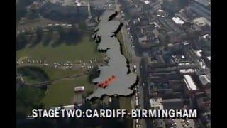 1990 Kelloggs Tour Of Britain 1990 - Stage 2 Cycling Road Race. UK Cardiff - Birmingham