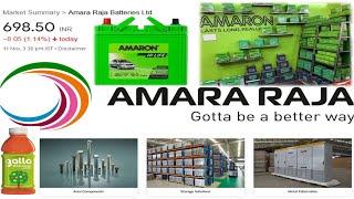 Amara Raja Batteries Ltd  Amaron Batteries  Amaron Stock Fundamental Analysis