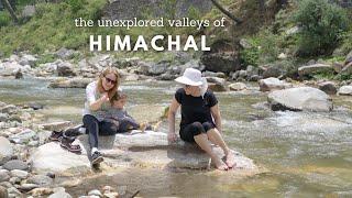 I took my mom to a small village in Himachal India - Laida village & Tirthan valley