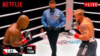 DEVASTATING KNOCKOUT Mike Tyson vs. Jake Paul Full Fight K.O  Analysis  The Legendary Showdown