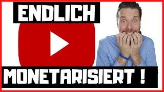 YOUTUBE MONETARISIERUNG AKTIVIERT - Wie lange es dauert 4000 Stunden und 1000 Abonnenten zu bekommen