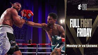 Full Fight  Shane Mosley Jr vs Mario Lozano Mosley Jr Gets Hard Fought Rounds Vs Lozano FREE