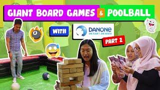 Exciting Giant Board Games & Poolball with Danone  FunEmpire Stories