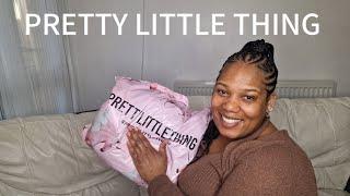 PRETTY LITTLE THING HUGE PLUS-SIZE TRY ON HAUL #prettylittlething #plussize #fashion #spring