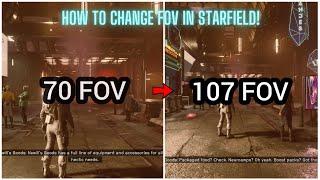 Starfield - How to Change Your FOV