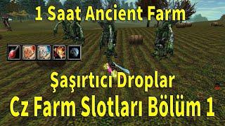 Knigh Online Güncel Cz Farm Slotları Bölüm 1  1 Saat Ancient Farm  Şaşırtıcı Droplar