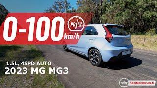 2023 MG MG3 0-100kmh & engine sound