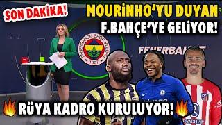 Jose Mourinhoyu Duyan Geliyor F.Bahçe Rüya Kadro Kuruyor Lukaku Sterling Griezmann...