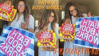 BATH & BODY WORKS SEMI ANNUAL SALE HAUL OUTLET EDITION  $1 body care  wallflowers  Lippies + MORE