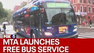 MTA launches free bus service across NYC What to know