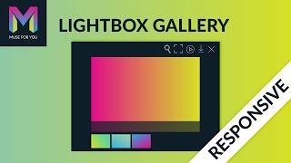 Responsive Lightbox Gallery Widget  Adobe Muse CC  Muse For You