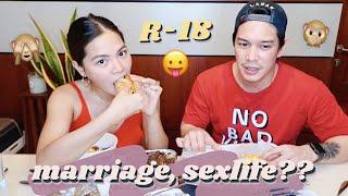 Mukbang  + Answering Your JUICY Questions  • Joselle Alandy